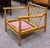 Fantastic Pair of Mid Century Modern Teak Frame & Cushioned Lounge Chairs c.1960 For Sale - Image 4 of 14