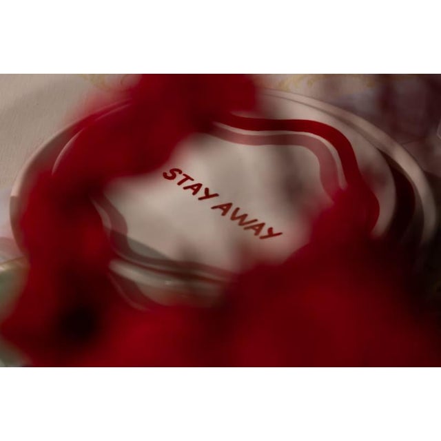 Talk of the Table Artisanal Plates- Set of 2 For Sale - Image 9 of 10