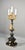Napoleon III Decorative Gilt and Slate Candelabra For Sale - Image 3 of 15