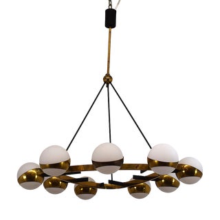 Vintage Hanging Lamp from Stilnovo, 1950 For Sale