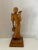 Val Robbins Vintage Val Robbins Old World Teakwood Sculpture Marked For Sale - Image 4 of 10