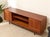 Vintage Teak Credenza With Two Sliding Doors For Sale - Image 4 of 12