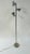 2010s Modern Three Light Adjustable Chrome Floor Lamp For Sale - Image 5 of 9