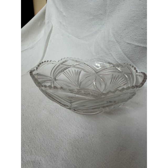 1910s 1910 Crystal Candy Dish For Sale - Image 5 of 8