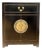 Zodiac Hardware Lacquer Side Table For Sale