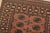 Bokhara Rug 3’11” X 6’6” Pink Wool Tribal Hand-Knotted Oriental Carpet For Sale In Philadelphia - Image 6 of 11