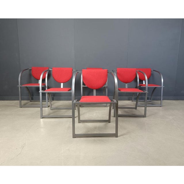 Sinus Dining Chairs by KFF, 1990s, Set of 6 For Sale - Image 9 of 11