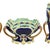 Art Nouveau Majolica Barbotine Vases and Planters, 1890s, Set of 3 For Sale - Image 13 of 18