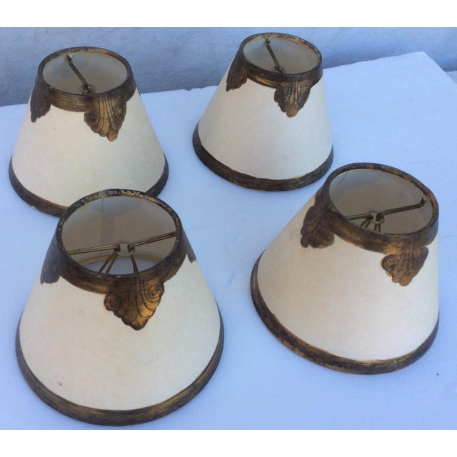 Custom Bulb Lamp Shades - Set of 4 | Chairish