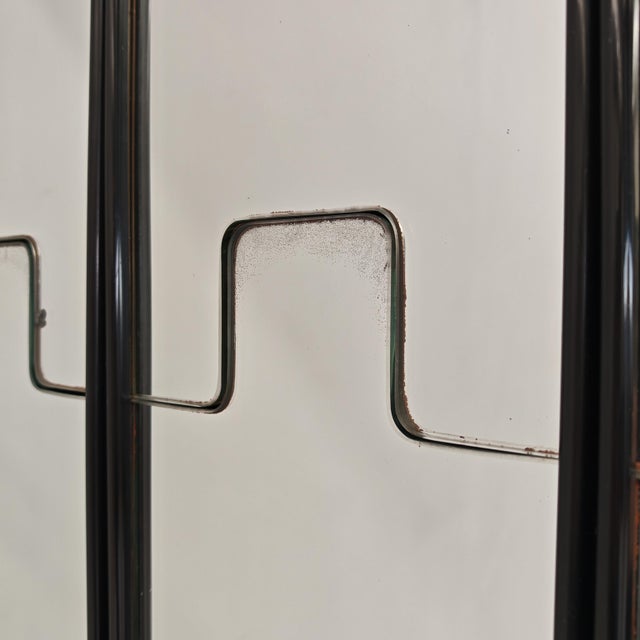 Gronda Modular Mirrors and Coat Hanger in Smoked Mirrored Glass by Luciano Bertoncini for Elco, 1970s, Set of 5 For Sale - Image 14 of 15