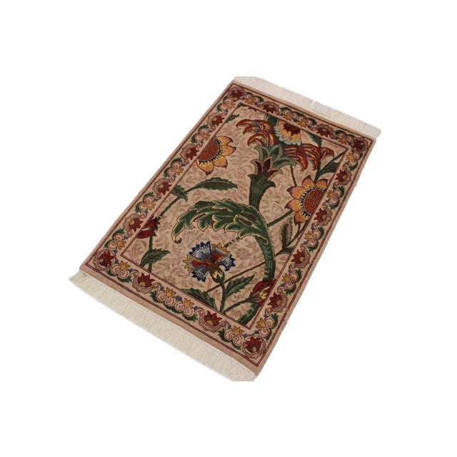 Designed with mesmerizing intricacy and gorgeous color palette, this hand-knotted masterpiece demonstrates the beauty and...