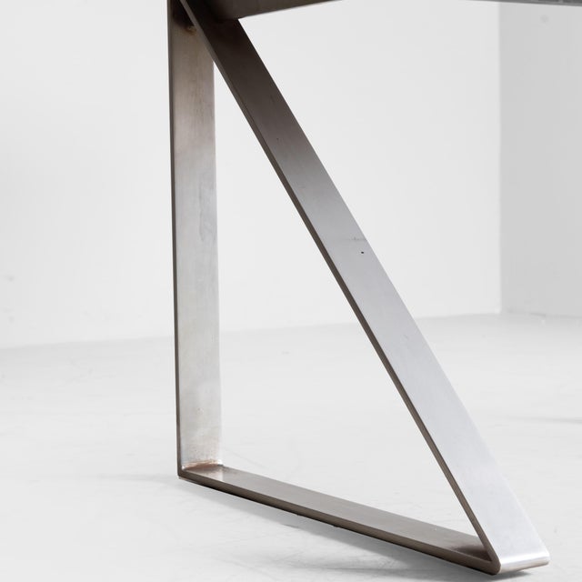 Wood Holli Desk in Wood by Giovanni Offredi for Saporiti Italia, Italy, 1970 For Sale - Image 7 of 15