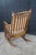 1960s Virginia House American Victorian Revival Oak Spindle Back Rocking Chair Rocker For Sale - Image 6 of 13