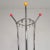 Mid-Century Modern Vintage Chrome Coat Rack with Colored Balls, 1950s For Sale - Image 3 of 18