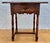 Antique Castilian Oak Side Table With One Carved Drawer, 1920s For Sale - Image 6 of 15