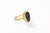 Bronze Cross Set in 21k Gold Ring, Size 7 For Sale - Image 10 of 12