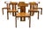 Sapporo Chairs by Mario Marenco for Mobilgirgi, 1970s, Set of 6 For Sale