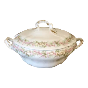 Antique Richard Briggs Boston French Porcelain Tureen