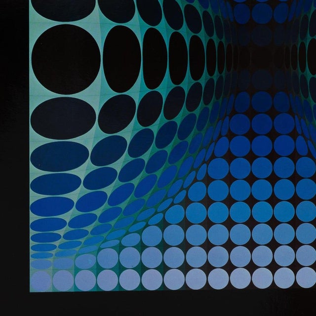 Victor Vasarely, OND II, Etching For Sale - Image 3 of 6