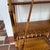 Burnt Umber Antique Stick and Ball Burnt Bamboo English Bookshelf/ Etagere For Sale - Image 8 of 12