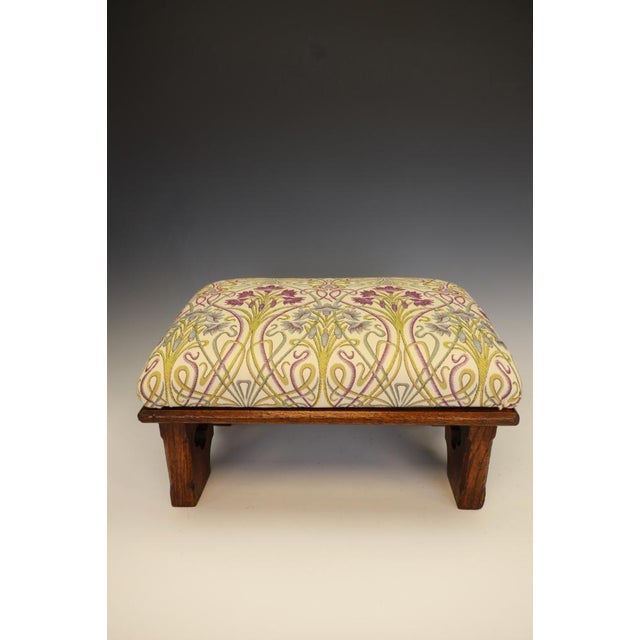 Victorian Gothic Revival Oak Ottomans in the style of Pugin, 1870s, Set of 2 For Sale - Image 9 of 16