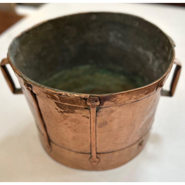 18th Century French Copper Measuring Bucket | Chairish