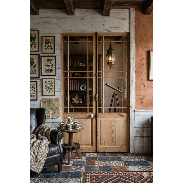 Double-Leaf Glass Doors, Set of 2 For Sale - Image 15 of 16