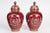 Napoleon III Lidded Vases in Painted Porcelain, 19th Century, Set of 2 For Sale - Image 4 of 11