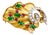18K Yellow White Gold Diamond Ruby Green Jadeite Brooch Pin Antique Estate For Sale