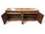 Brown Mastercraft Postmodern Burl Wood & Brass Modular Credenza or Pair of Cabinets For Sale - Image 8 of 12