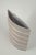 Pascal Mourgue Brutalist aluminium vase, 1980s. Sculptural, asymmetrical form in cast aluminium with pronounced ribbed...