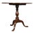 1800s Antique Georgian English Tilt Top Occasional Table For Sale