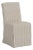Slipcover for Stoffer Home x Cloth & Company for Lindy Slipcover Dining Chair in Jane Stripe Mauve For Sale