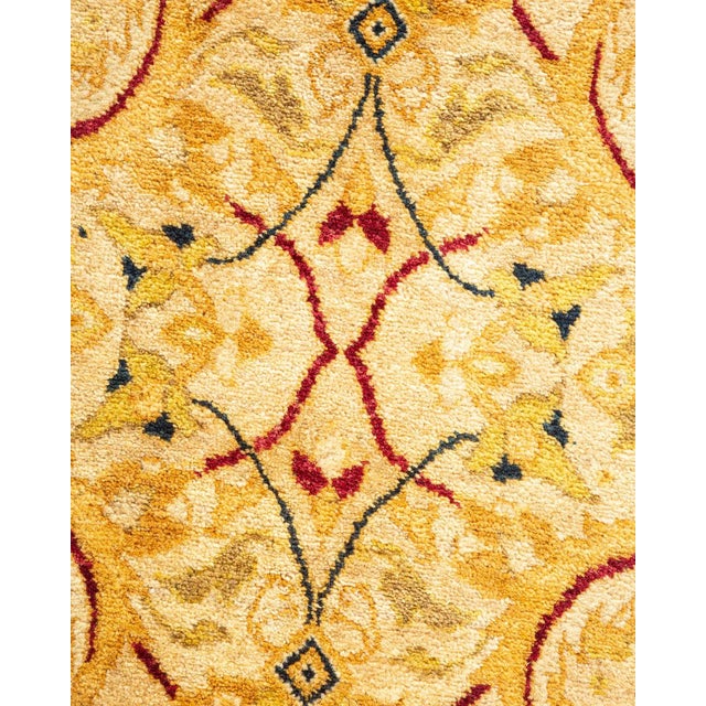 Moroccan Vintage Moroccan Hand Knotted Wool Area Rug, Sand - 5'10" X 9'0" For Sale - Image 3 of 9