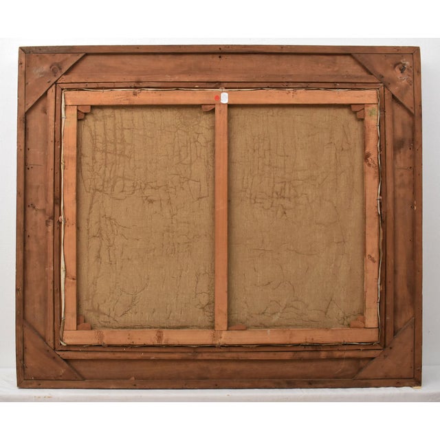 Pierre Verbeke, Marine Painting with Boats, 1920s, Oil on Canvas, Framed For Sale - Image 10 of 11