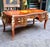 French Rococo Executive Desk – Ornate Wood Desk With 5 Drawers, Gold Leaf & Bronze Details For Sale - Image 4 of 4