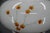 1970s Vintage Hand-Painted Milk Glass Pendant Light, 1970s For Sale - Image 5 of 9