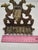 Antique Moroccan Cast Brass Hanukkah Lamp Menorah 19th Century Judaica Oil Lamp For Sale - Image 18 of 18