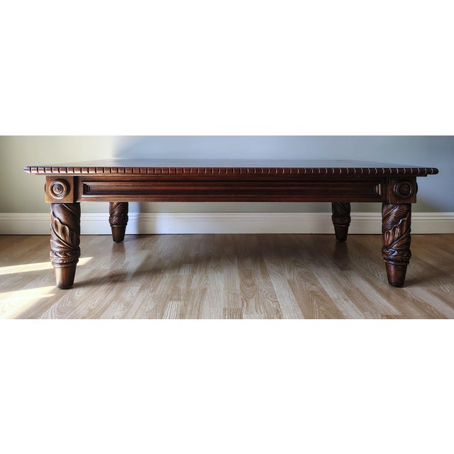 Vintage Ralph Lauren Dutton Safari Cocktail Coffee Table For Sale - Image 9 of 18