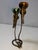 American Jack Brubaker Hand-Forged Calla Lily Candle Holder ,Vintage Signed American Art For Sale - Image 3 of 9