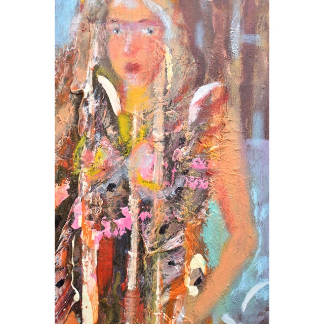 Uldis Krauze, Nightgown, 2020, Oil Painting on Board For Sale - Image 7 of 9
