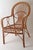 Italian Rattan & Bamboo Peacook Chair, 1970s For Sale - Image 14 of 18