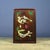 Brown 1980s Wooden Keepsake Box With Dragon Phoenix Mother of Pearl Inlay, Chinoiserie Tabletop Storage For Sale - Image 8 of 9