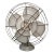 Vintage Robbins & Myers 3-Speed Metal Desk Fan, Brantford Canada, Circa 1950 For Sale