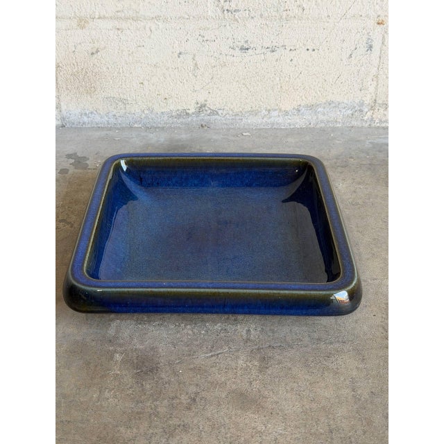 Mid-Century Modern Lagun Bowl in Glazed Stoneware by Sven Jonson for Gustavsberg Sweden Mid-Century Modern 1960s For Sale - Image 3 of 10