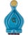 Caviar Kaspia Paris Restaurant Blue Ceramic Ashtray For Sale - Image 9 of 11