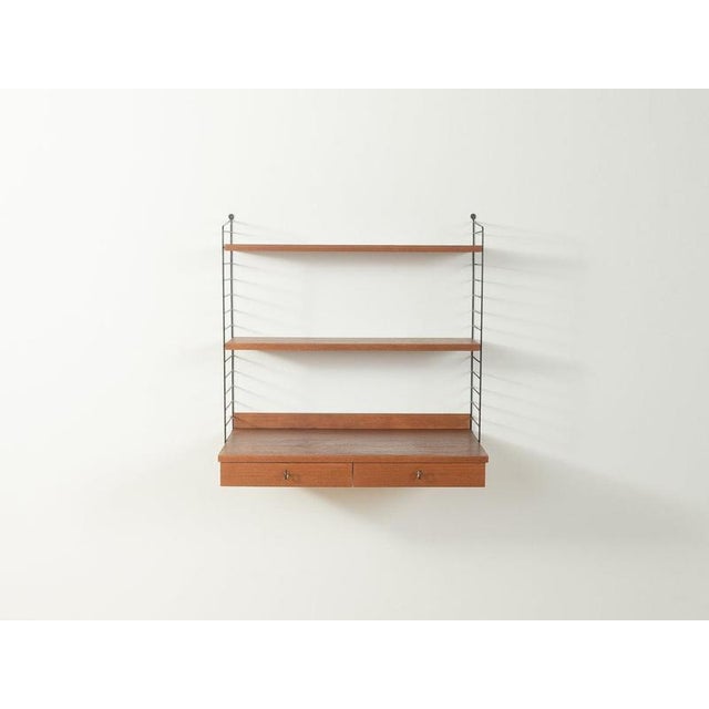 Brown Wall Shelf by Nils Strinning, 1950s For Sale - Image 8 of 12