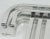 Metal 1940s Vintage American Deco Store Door Handles- Set of 4 For Sale - Image 7 of 8