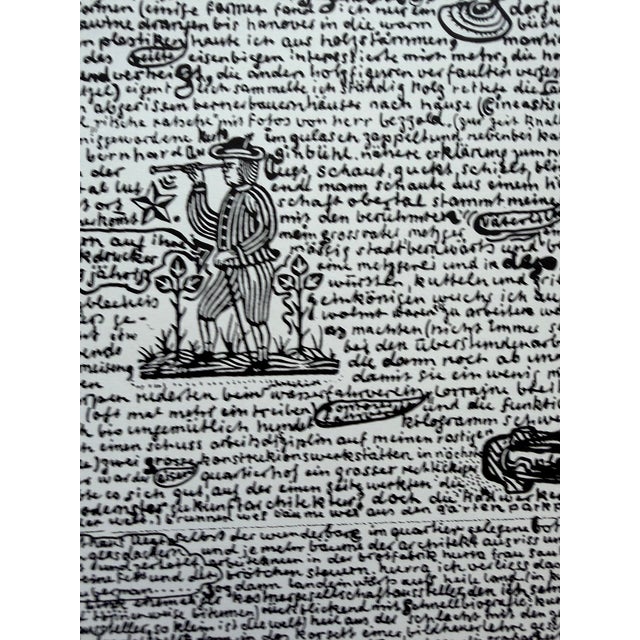 Vintage Kestnergesellschaft Hannover Exhibition Poster from Bernhard Luginbühl, 1990s For Sale - Image 4 of 8