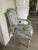 Armchair with Toile de Jouy fabric, 1890s For Sale - Image 4 of 6